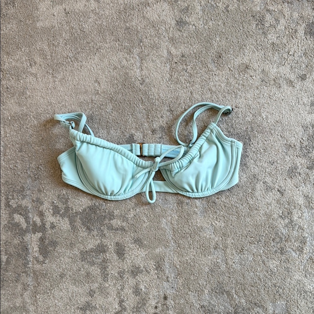 Light Blue Bikini Top